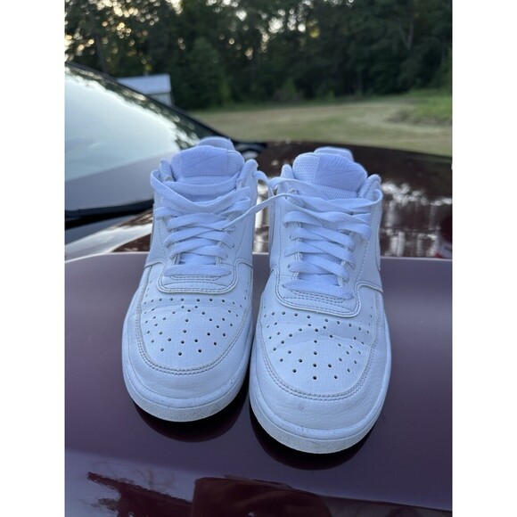 Nike Court Vision Low Next Nature Triple White - Picture 5 of 9